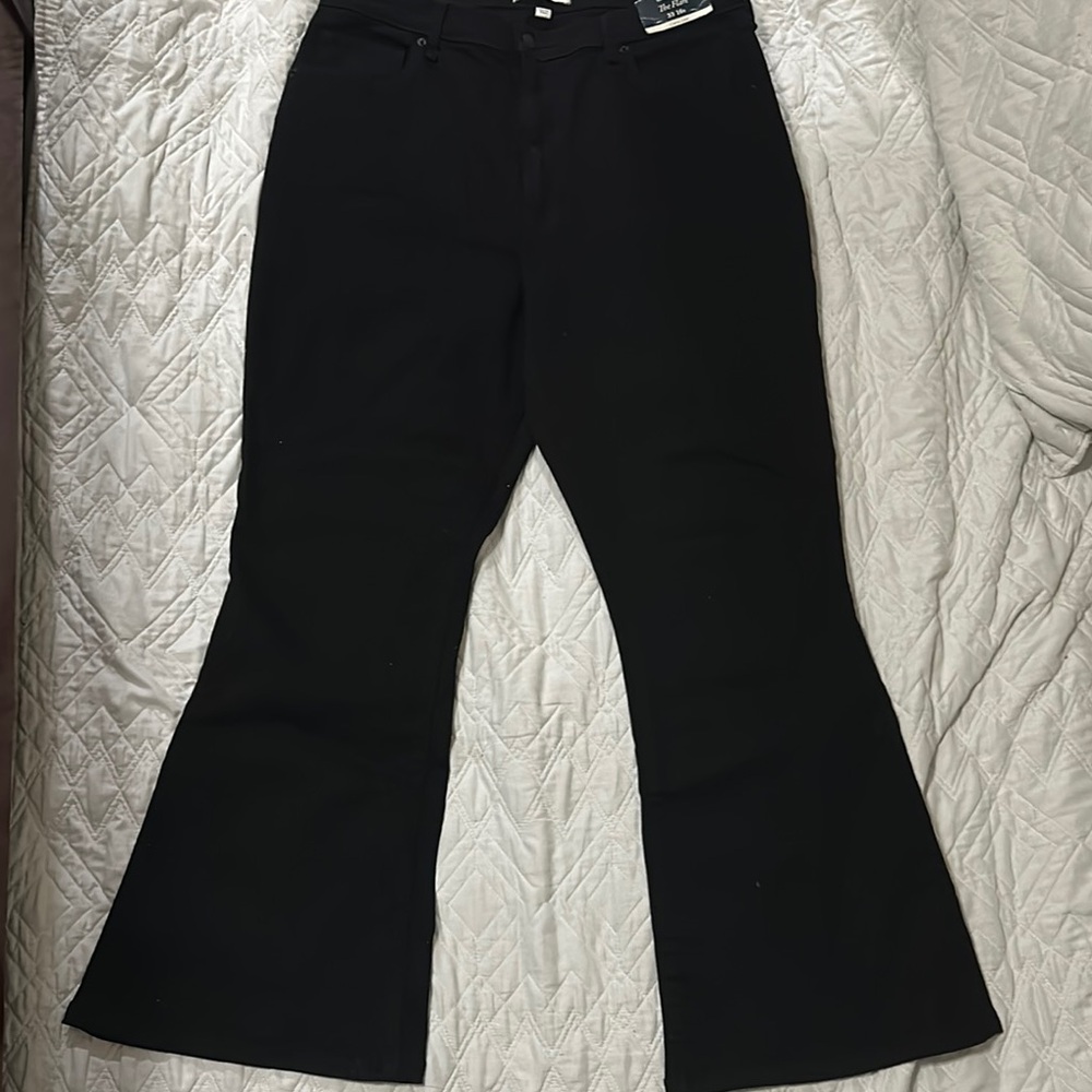 Abercrombie & Fitch Black Boot Cut Jeans